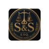 Suspicious & Suspicious Cork-Back Coaster