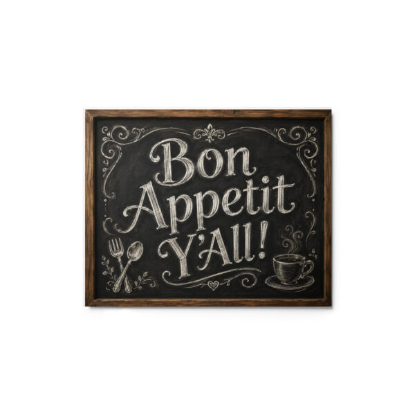 Styville Bon Appetit Texas Style Plaque