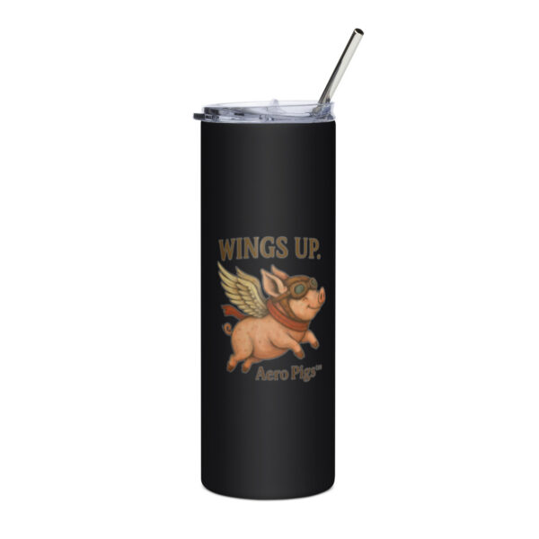 The Aero Pigs™ Stainless Steel Tumbler