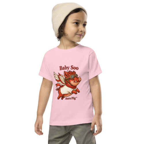 Baby Soo™ Toddler Short Sleeve Tee | Printed Front & Back