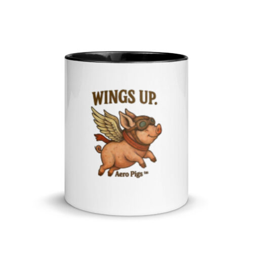 The Aero Pigs™ Mug with Color Inside