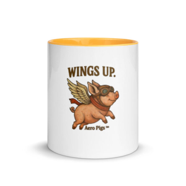 The Aero Pigs™ Mug with Color Inside