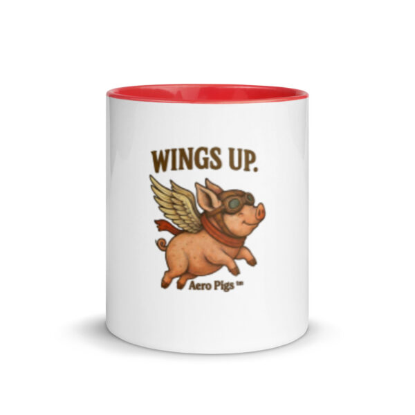 The Aero Pigs™ Mug with Color Inside